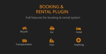 BRW (v2.0.0) Booking Rental Plugin WooCommerce