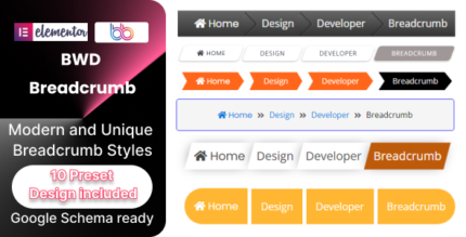 BWD Breadcrumb Addon For Elementor v1.4