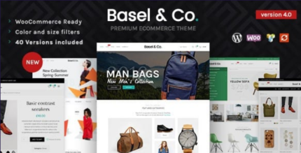 Basel (v5.9.3) Responsive WooCommerce Theme