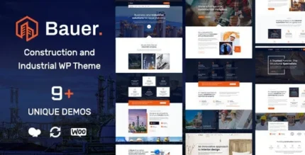 Bauer (v1.33) Construction and Industrial WordPress Theme