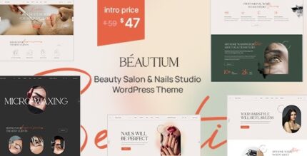 Beautium (v1.0.15) Beauty Salon & Eyelashes Studio WordPress Theme