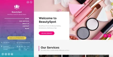 BeautySpot (v3.5.17) WordPress Theme for Beauty Salons