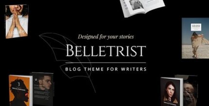 Belletrist v1.4 Blog Theme for Writers [Activated]