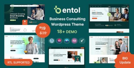 Bentol v1.4 Business Consulting WordPress Theme