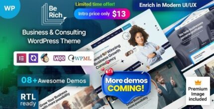 Berich (v1.0.6) Consulting Corporate WordPress Theme
