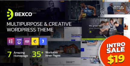 Bexco (v2.8) Creative Multipurpose WordPress Theme