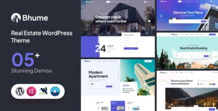 Bhume v1.0.9 Real Estate WordPress Theme