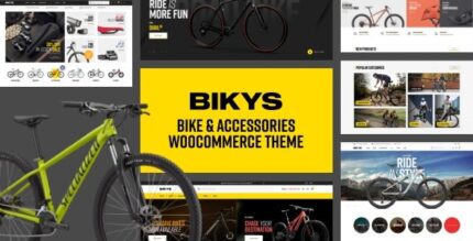Bikys (v1.2.1) Bike & Accessories Woocommerce Theme