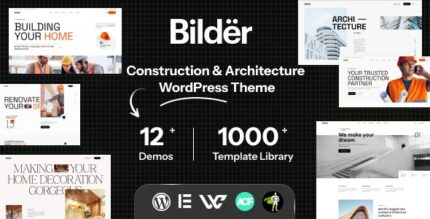 Bilder (v2.0.4) Architecture Construction WordPress Theme