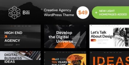 Bili (v1.1.23) Creative Agency WordPress Theme
