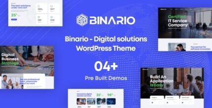 Binario (v1.3.0) Digital Solutions WordPress Theme