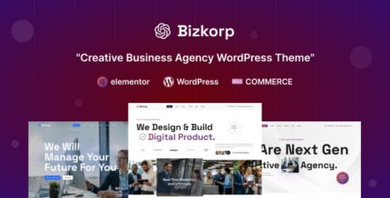 Bizkorp v1.0.0 Creative Business Agency WordPress Theme