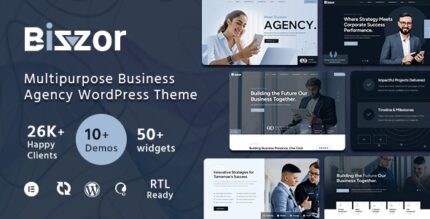 Bizzor v2.0 Multipurpose Business Agency WordPress Theme
