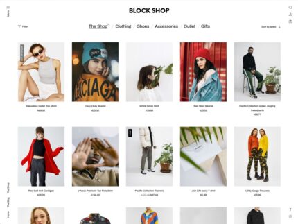 Block Shop (v6.3.0) WooCommerce Theme
