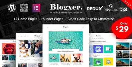 Bloxer (v1.2.4) Blog & Magazine WordPress Theme