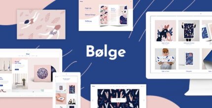 Bolge v1.5 Artist Portfolio WordPress Theme