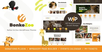 Bonko (v1.0.14) Safari & Zoo WordPress Theme