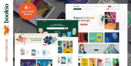 Bookio (v1.3.1) Book Store WooCommerce WordPress Theme