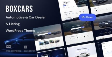 Boxcar (v1.1.34) Automotive & Car Dealer WordPress Theme