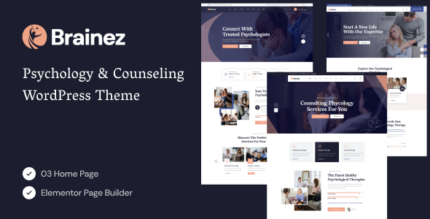 Brainez v1.0.1 Psychology And Counseling WordPress Theme