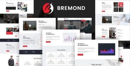 Bremond (v2.2) Multipurpose Business Consulting WordPress Theme