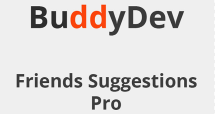 BuddyPress Friends Suggestions Pro v1.1.3