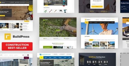 BuildPress v5.9.2 Construction Business Wp Theme