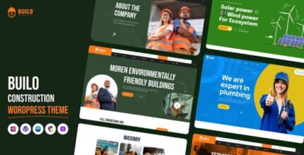 Builo v1.0.3 Construction WordPress Theme