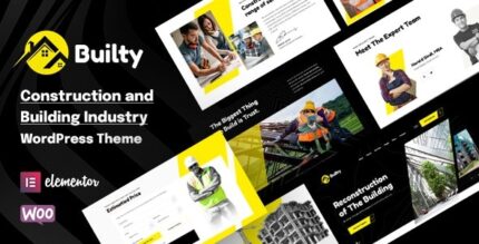 Builty (v1.6.0) Construction WordPress Theme