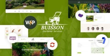 Buisson (v1.1.10) Gardening & Landscaping Services WordPress Theme
