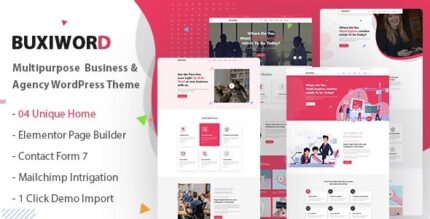 Buxiword (v1.2.6) Digital Agency WordPress Theme