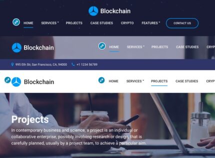CSS Igniter Blockchain WordPress Theme v1.2.5
