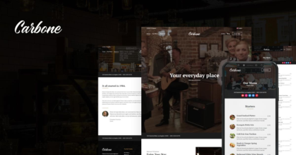 CSS Igniter Carbone WordPress Theme v1.2.4