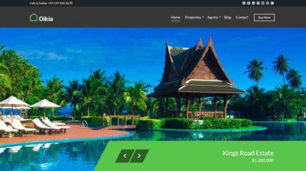 CSSIgniter Oikia WordPress Theme (v1.0.6)