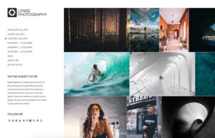 CSSIgniter Lense v1.2.2 WordPress Theme