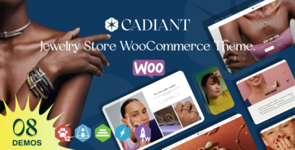 Cadiant (v1.0.9) Jewelry Store WordPress Theme