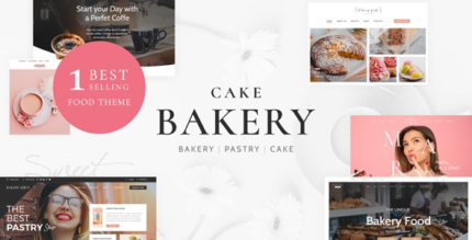 Cake Bakery v7.0 Pastry WP