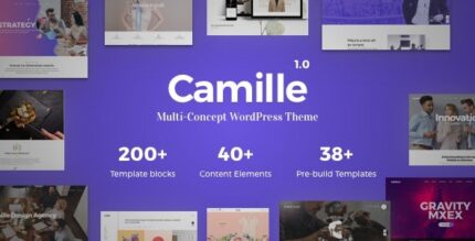Camille (v1.9.0) Multi-Concept WordPress Theme