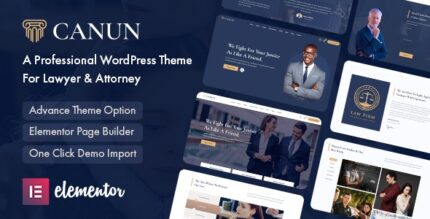 Canun (v1.0.8) Lawyer & Attorney WordPress Theme