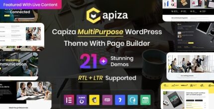 Capiza (v2.3) Multipurpose Business & Agency WordPress Theme