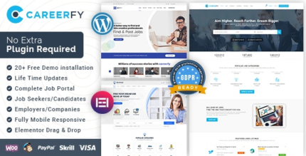 Careerfy (v10.3.4) Job Board WordPress Theme