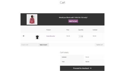 Cart Upsell for WooCommerce (v1.1.0)