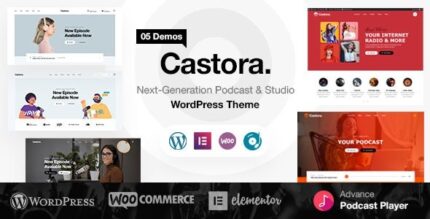 Castora (v1.1.1) Podcast WordPress Theme