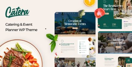 Catera (v2.0.3) Catering & Event Planner WordPress Theme