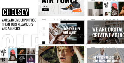 Chelsey (v1.0) Portfolio Theme for Freelancers and Agencies