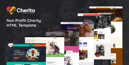 Cherito (v1.0.0) Non Profit Charity WordPress Theme
