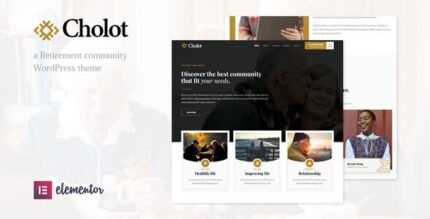 Cholot (v1.3) Retirement Community WordPress Theme