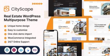 CityScape v1.0.2 Real Estate WordPress Theme
