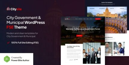 Cityvile v1.0.0 City Government & Municipal Theme