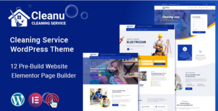 Cleanu (v1.0.6) Cleaning Services WordPress Theme